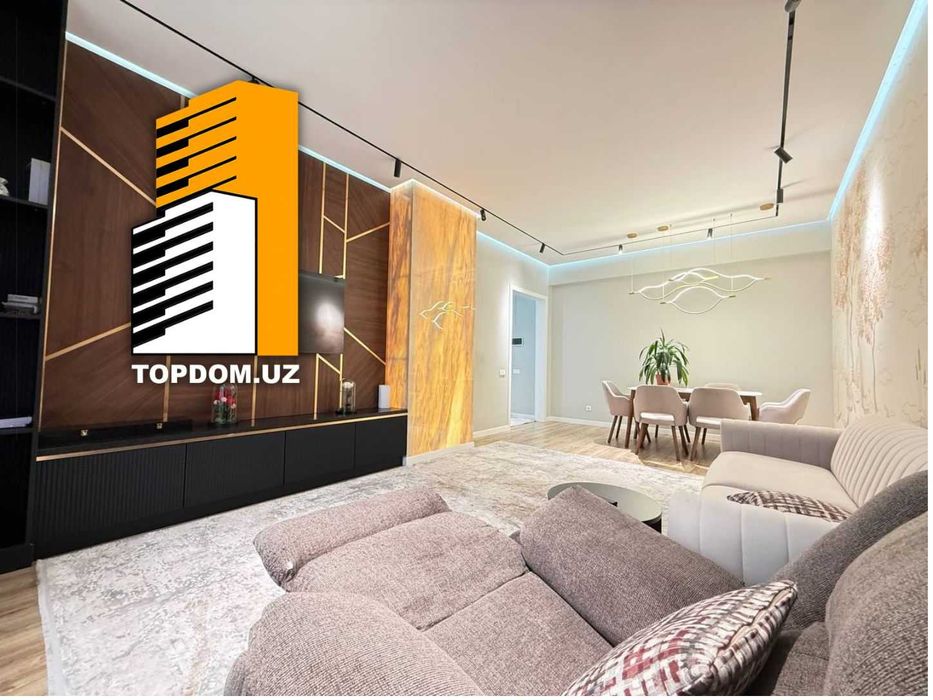 ЖК NRG Oybek | 2-комнатная 80 м² | ул. Нукус ор-р кафе Бенедикт