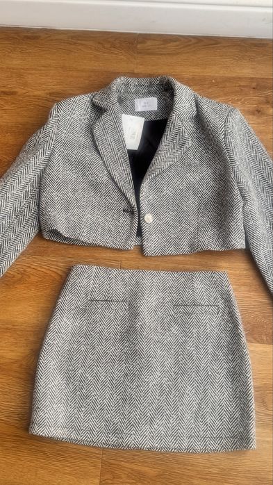 Костюм двойка женский со стразами