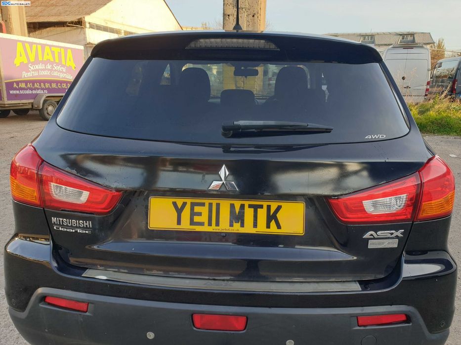 Haion Hayon Capota Portbagaj Dezechipat cu Luneta Geam Sticla cu Rugina Mitsubishi ASX NFL Non Facelift 2010 - 2012 Culoare X42 [K0650] [K0651]