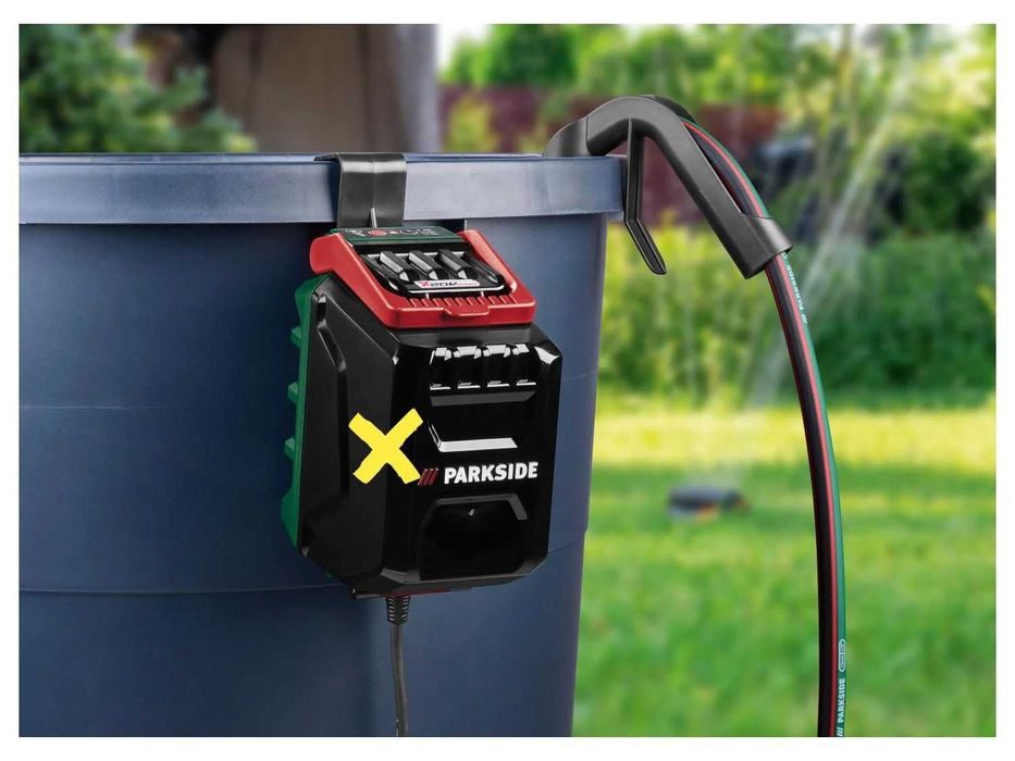 3г.ГАРАНЦИЯ Акумулаторна помпа за вода 20в Parkside