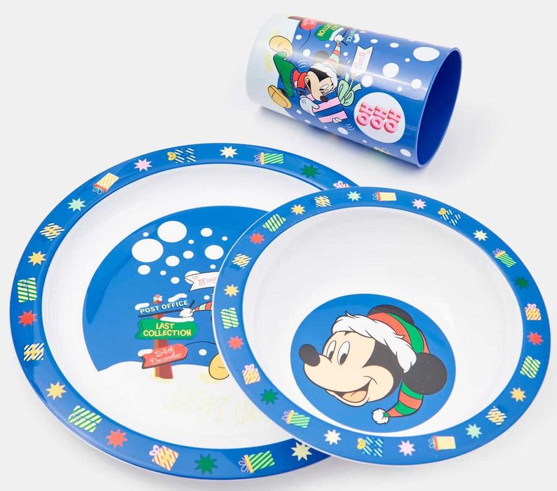 Set vesela Disney - Livrarea 5 lei - Nou - 3 piese