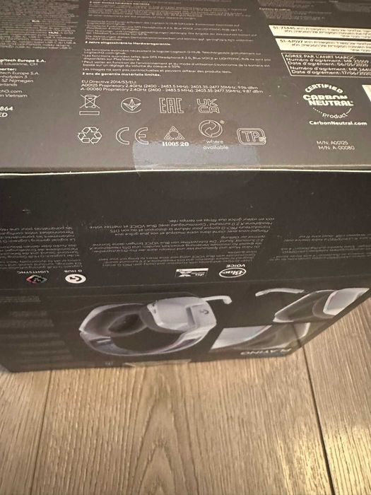 НОВИ НАМАЛЕНИ Безжични слушалки Logitech G733 Wireless  цвят Бял