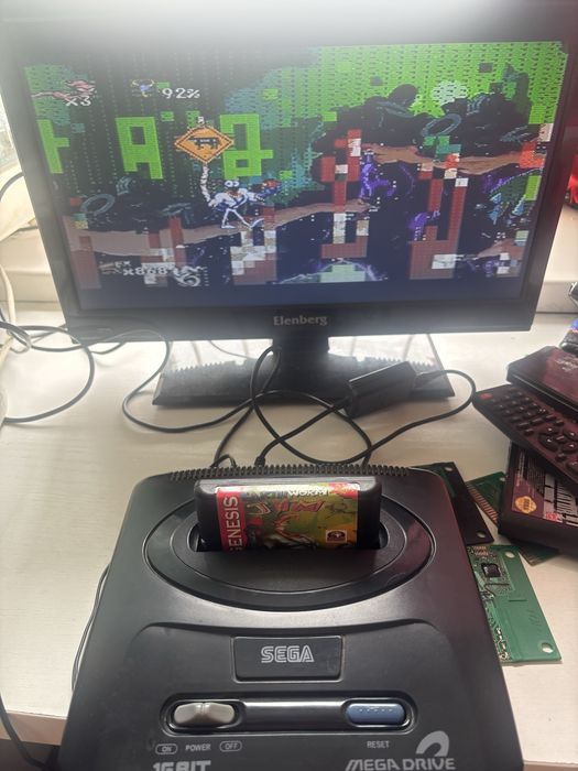 Sega мега драйв 2 стародел