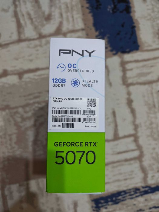 PNY GeForce RTX 5070 OC Triple Fan