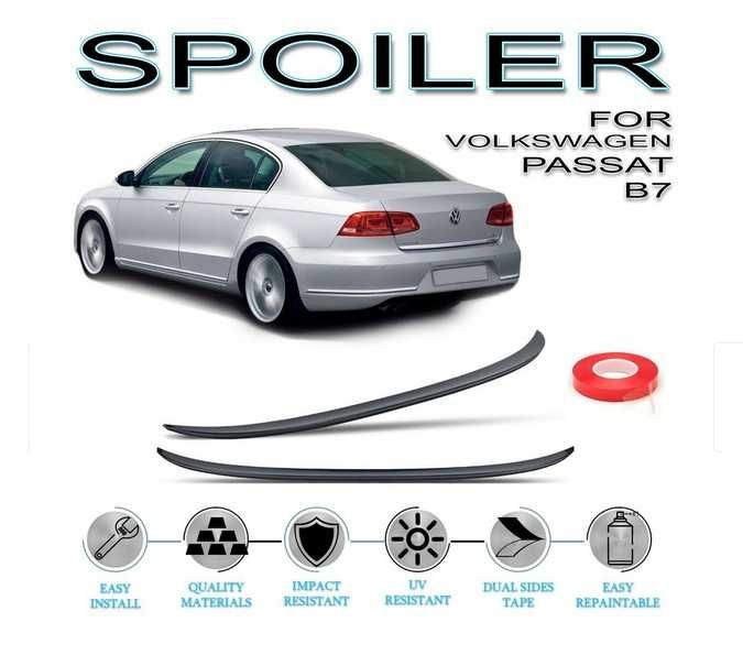 Тунинг, Заден Лип Спойлер, VW Passat B7 2010/2015