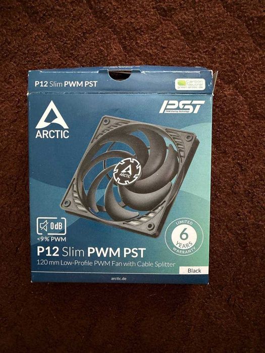 Продам новые вентиляторы для ПК Noctua NF-A12x25 и ARCTIC P12 Slim