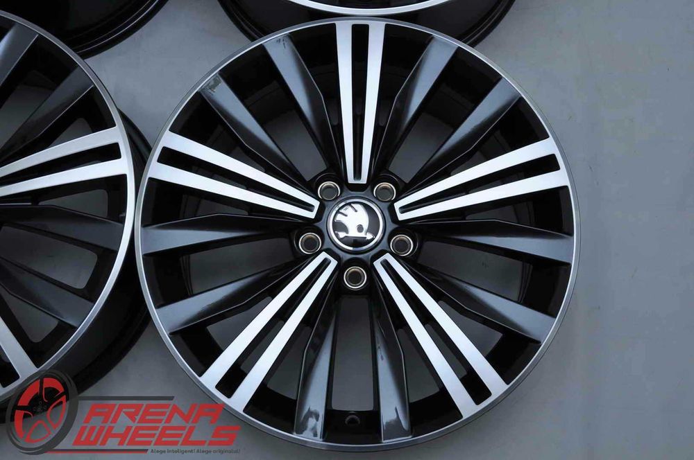 Jante Noi 18 inch Originale Skoda Kodiaq Karoq Superb Octavia Yeti R18