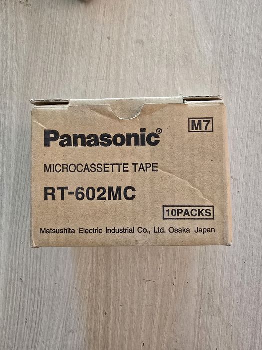 Panasonic Microcasete audio  60 min