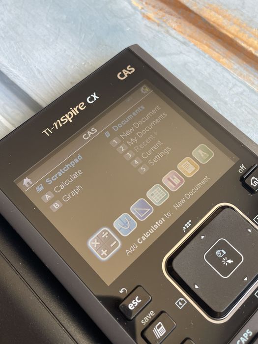 Calculator grafic Texas Instruments Ti nspire cx cas