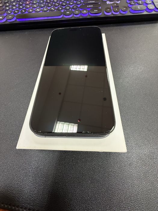 iPhone 15 pro max 256 gb black titanium