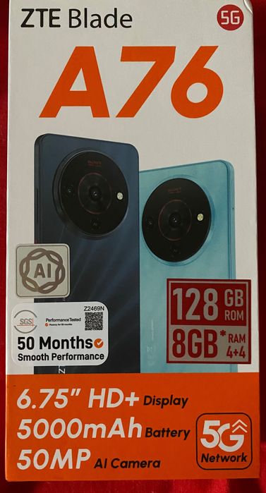 Чисто нов ZTE A76