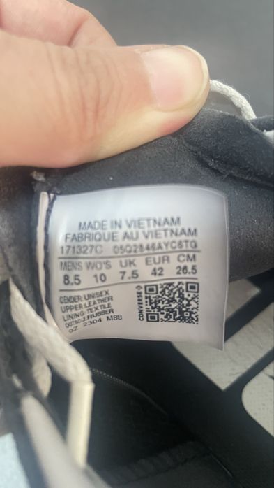 Мужские кеды Converse 41размер