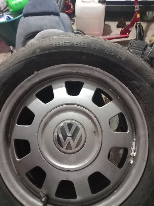 Anvelope 195/65r15 cu jante de aluminiu