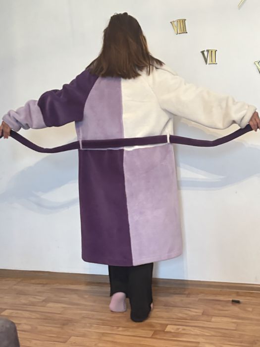 двусторонняя шубка  эко