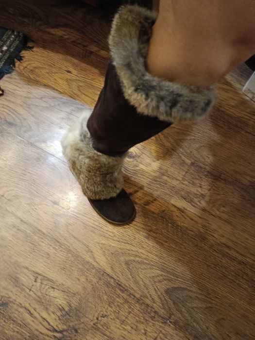 Кожени ботуши,колекция Дженифър Лопес