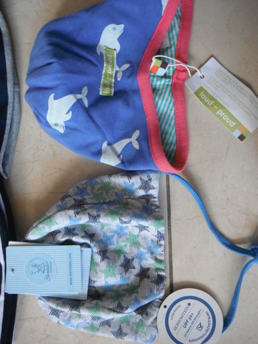 Бебешки шапки Maximo и Sterntaler с UV защита