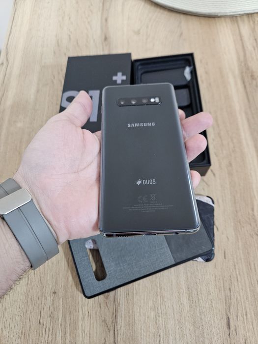 Samsung Galaxy S10 +, Dual SIM, 128GB, 8GB RAM,4G Ceramic Black
