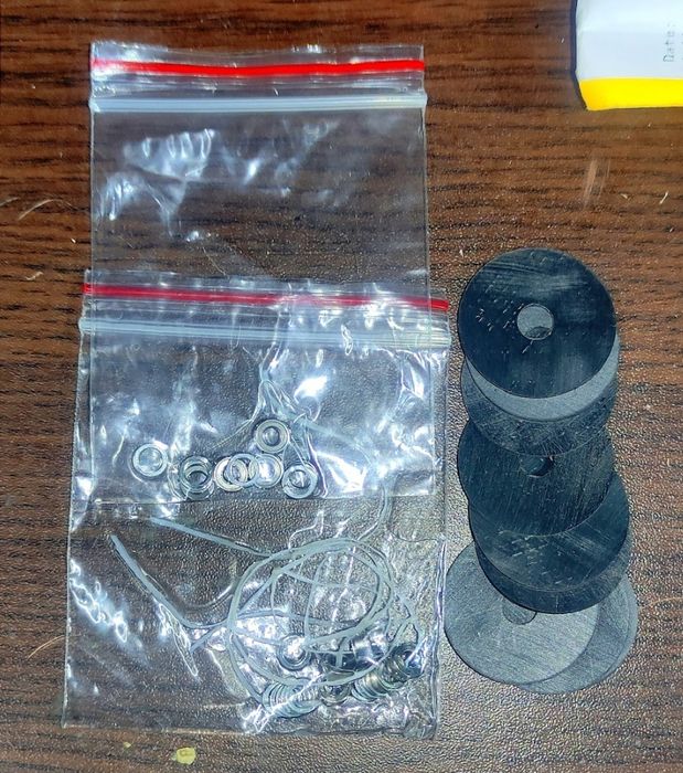 PTF Тефлонови шайби за бърз аванс.