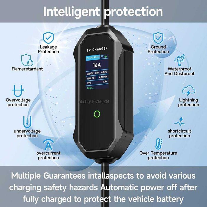 Зарядна станция тип 2, AFYEEV 11kW 16A