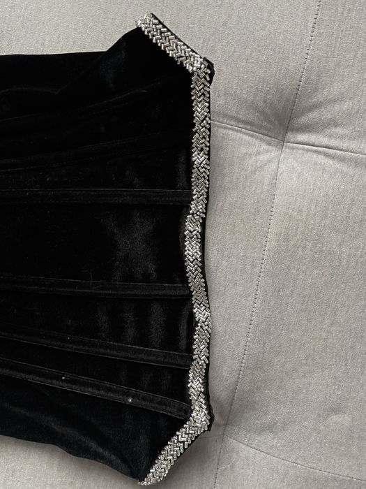 Корсет от кадифе