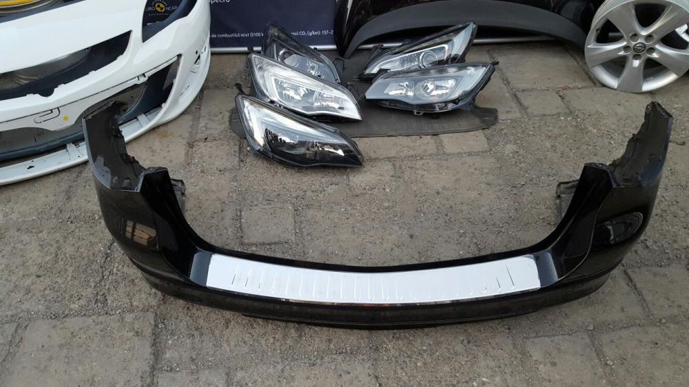 Opel Astra J, faruri, bări protecție, stopuri