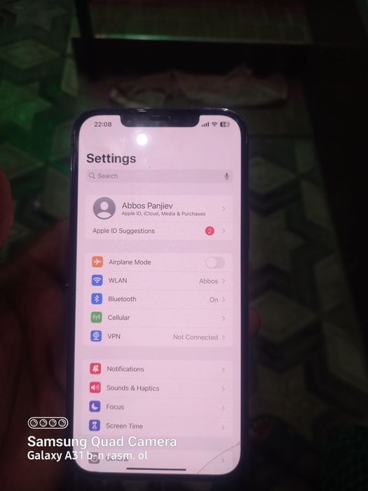 Iphone 12 pro max kafolati bn