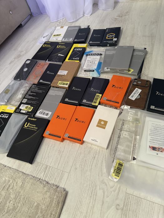 Lot 35 huse iPhone – Elago, JETech, RhinoShield, Tocol, Tauri