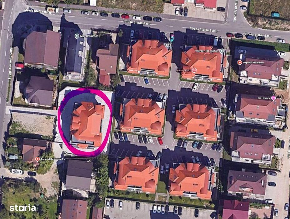 Închiriere parcări subterane Imperial Residence II