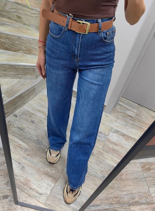 Нови дънки висока талия СМ