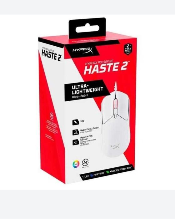 Hyperx pulsefire haste 2 igravoy mishka