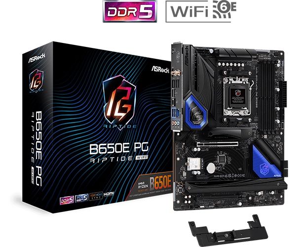 ASROCK B650E pg riptide WI-FI AM5 Ryzen