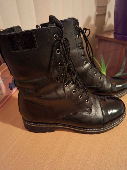 Боти естествена кожа