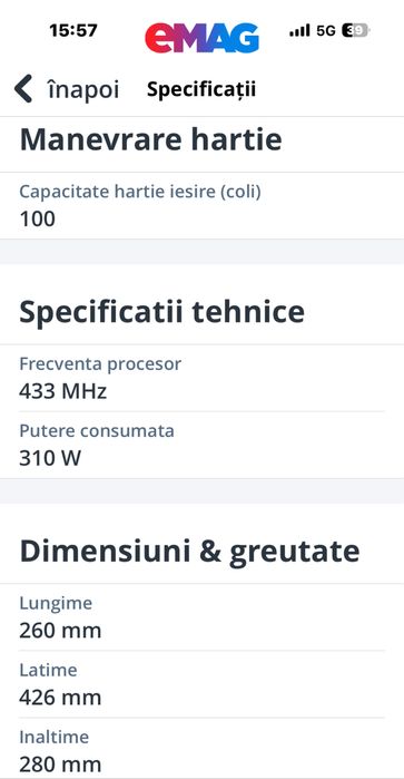 Vand imprimanta laser Samsung SF-760P, A4 plus cartus nou