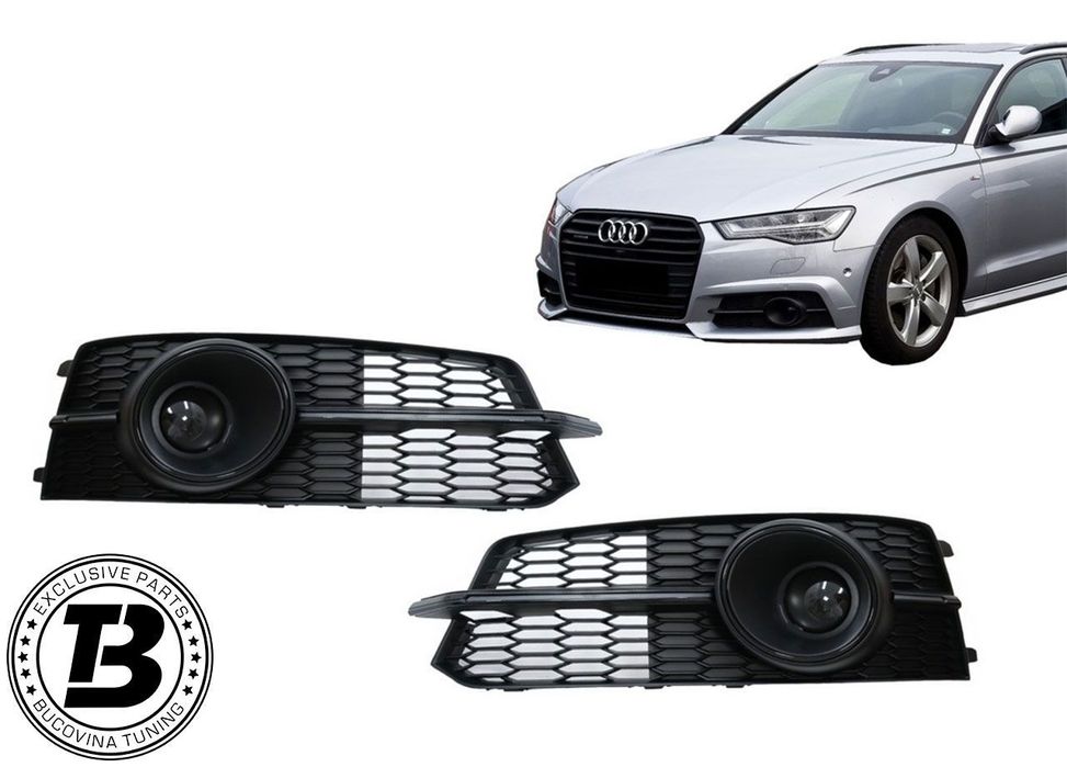Grile Laterale compatibile cu Audi A6 C7 4G Facelift