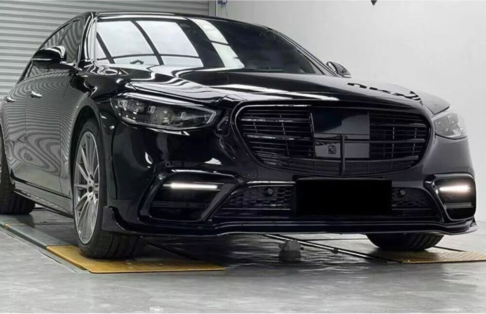 W223 решетка Mercedes ACC дистроник камера лайсна черна night package