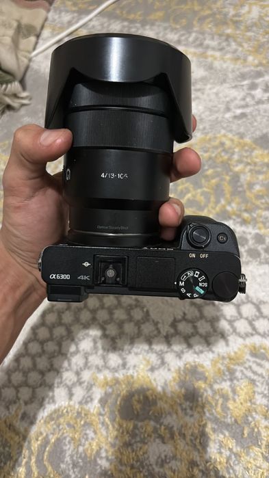 Sony6300 с обьективом сигма