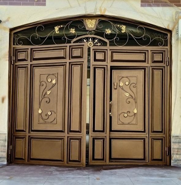 Рестоврацыя ворот. Сварка . Покраска.