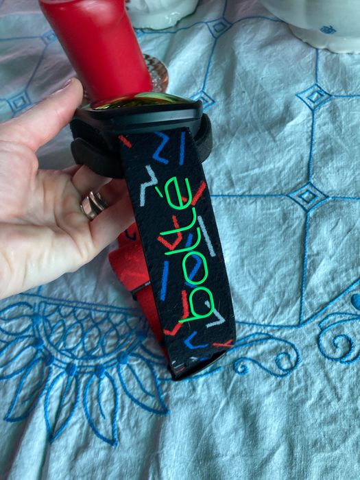 Ски очила Bolle стъклото има леки драскотини