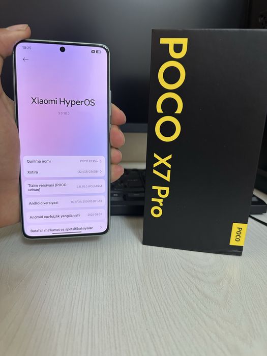 Poco x7 pro 12/256gb