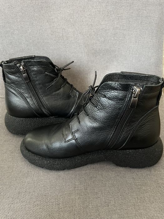 Дамски боти - естествена кожа