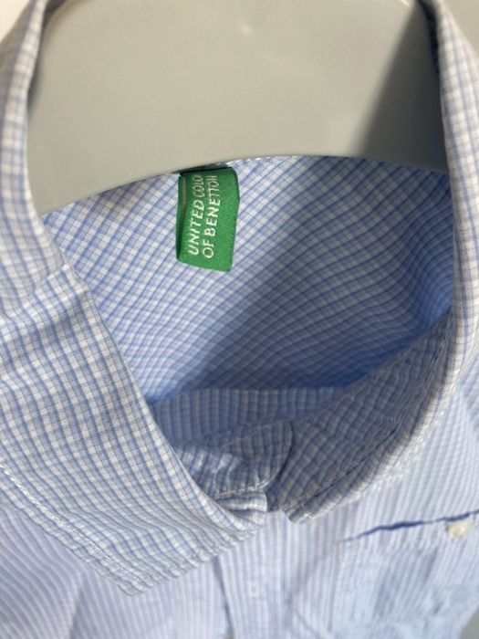 Camasi baieti benetton original marimea 10-11 ani