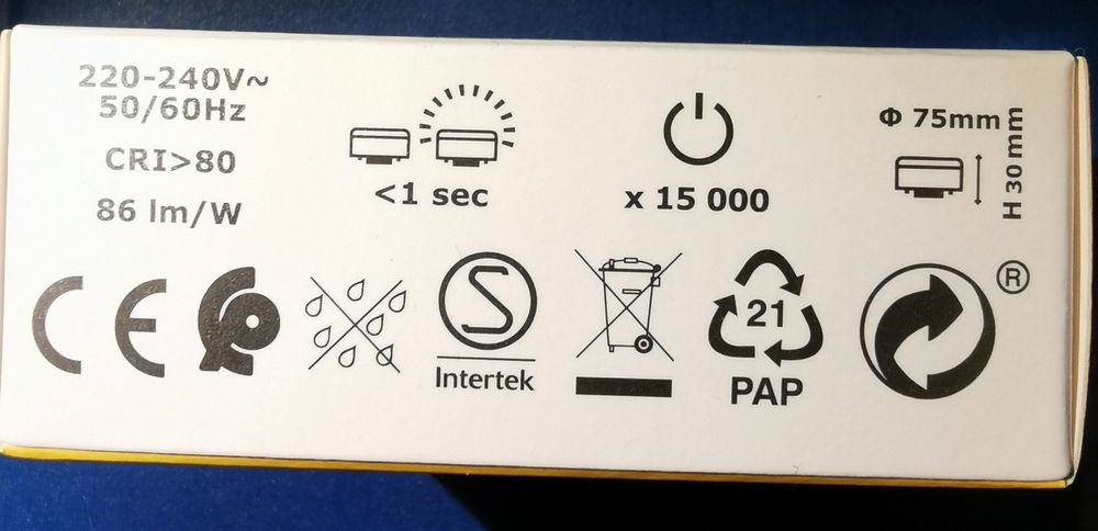 Bec led  soclu  GX 53