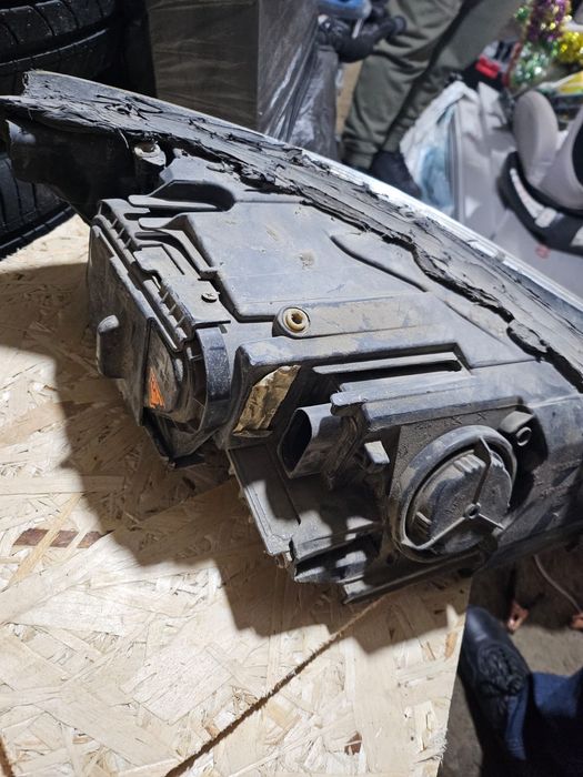 Фары Q7 билэд линза