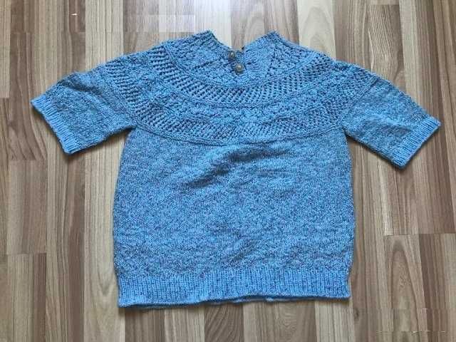 Нова Плетена Бебешка Блуза Терлички Комплекти Рокля Туника