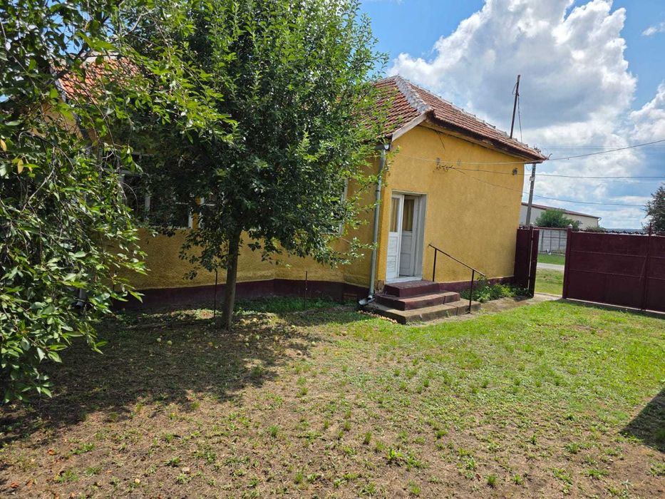 Vând teren pentru casă sau teren cu una sau două case în comuna Bocsig, județul Arad