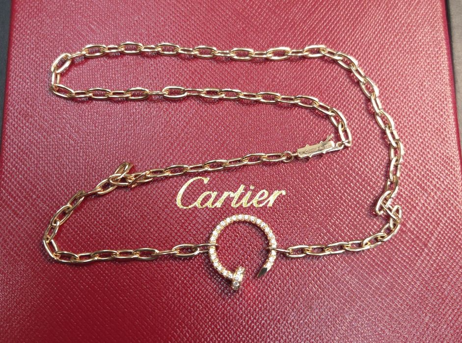 Колие Cartier Juste un Clou  диаманти