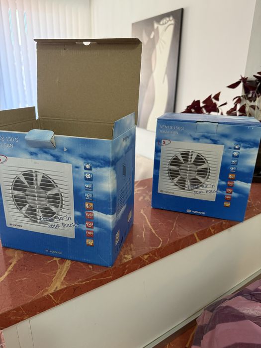 2 броя вентилатор за баня Vents 150 S