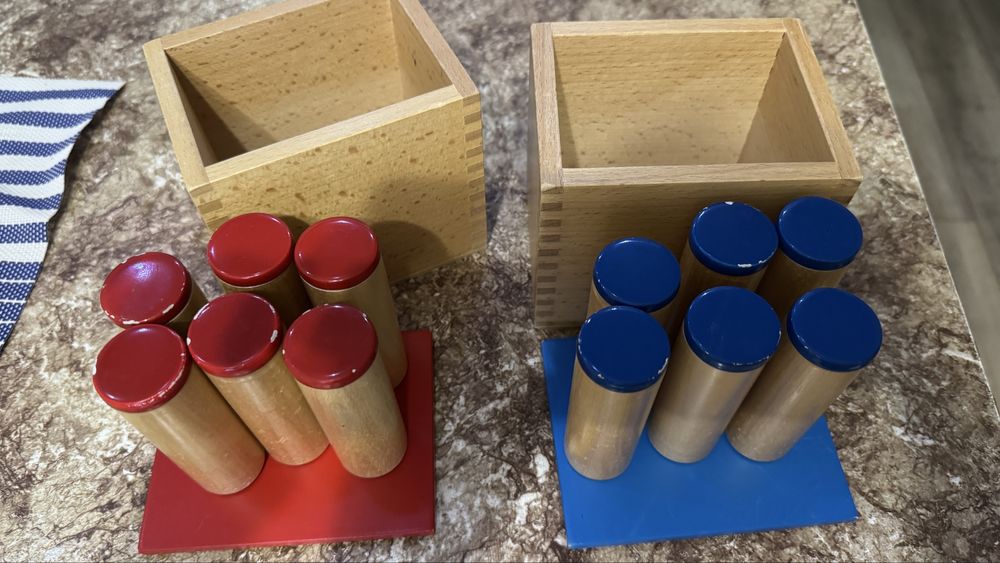 Шумовые цилиндры Монтессори