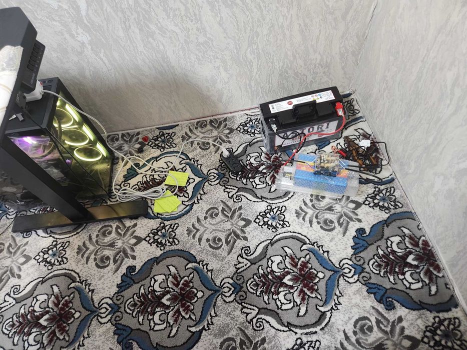 UPS ИБП 2000W источник бесперебойного питания юпс инвертор