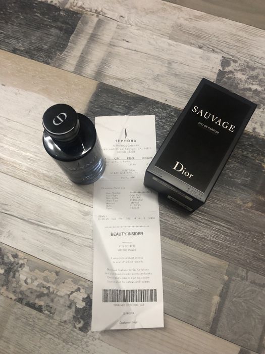 Parfum Dior Sauvage 100 ml